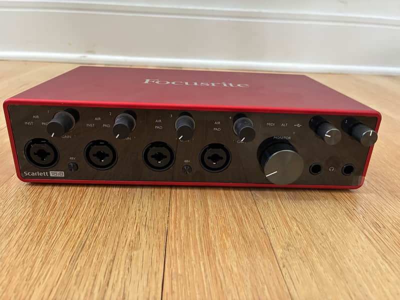 Focusrite Scarlett 18i8 3rd Gen USB Audio Interface 2019 - Present - Red / Black image 1