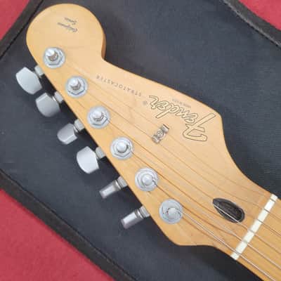 Fender California Stratocaster with Maple Fretboard with Gigbag 1997 - Candy Apple Red image 13
