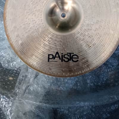 Paiste Black Alpha Slipknot edition Sound Edge Hi Hat 14" 2008-2010 - Black with Gold Slipknot logo image 10