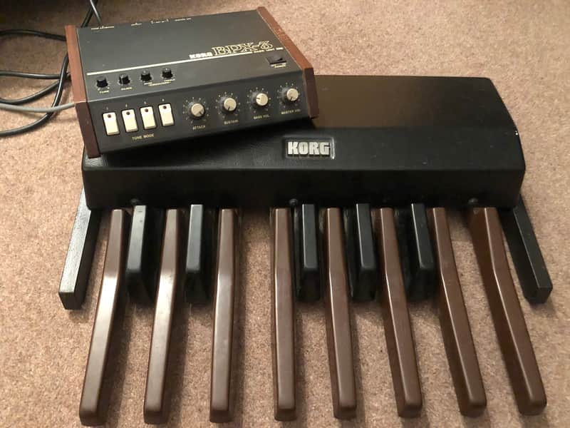 Korg BPX-3 bass unit & PK13 pedal controller image 1