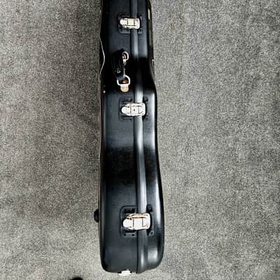 Calton Guitar Case V2  - Excellent Condition For Taylor TZ5 or similar size guitar, inc Telecaster 2018 - Present - Black image 3