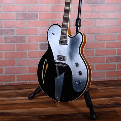 Motor Ave Guitars BelAire Black Top 2021 w/OHSC image 5