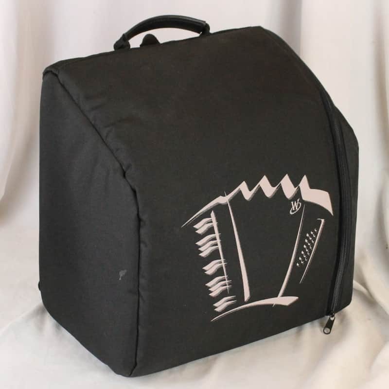 Black Weltmeister Accordion Soft Case 12" x 12" x 8" (30.50cm x 30.50cm x 20.25cm) image 1
