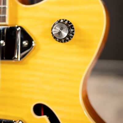 Epiphone Wildkat Semi-Hollow Electric Guitar - Antique Natural with Hardshell Case - Used image 11