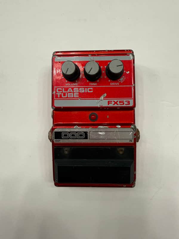 DOD Digitech FX53 Classic Tube Overdrive Vintage Guitar Effect Pedal *READ* image 1