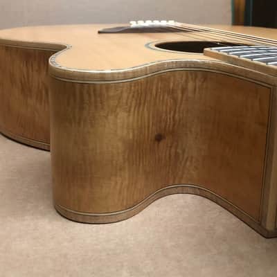 Washburn WJ55SCENS 2015 Jumbo Acoustic/Electric - Natural/Matte image 11