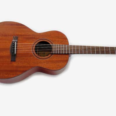 Teton STP103ENT 103 Series Parlor Body Shape African Solid Mahogany Top Mahogany Neck 6-String Acoustic-Electric Guitar image 6