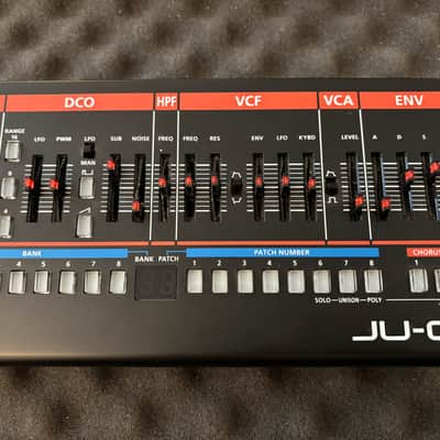 Roland JU-06 Boutique Series Digital Synthesizer Sound Module 2015 - Present - Black image 3