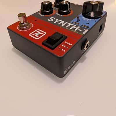 Keeley Synth 1 Reverse Attack Fuzz Wave Generator 2019 - Present - Grey / Red / Blue image 4