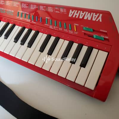 Yamaha SHS-10R Keytar – Red Version – Portable FM Synth – Printed Manual – Tested image 5