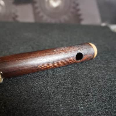 Egyptian Flute with Carved hieroglyphics - 21.5" - Bamboo image 2