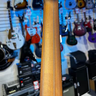 Ibanez Standard EHB1005F Fretless 5-string Bass Guitar - Arctic Ocean Matte 768 GET PLEK'D image 10