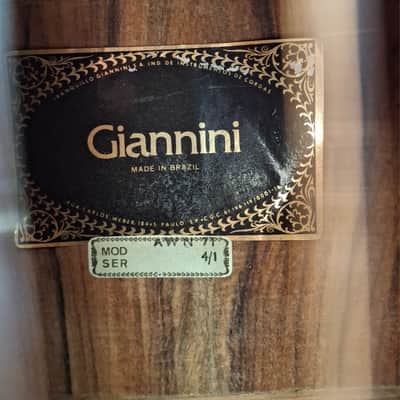Giannini AWN71 70's - Natural hard wood image 2