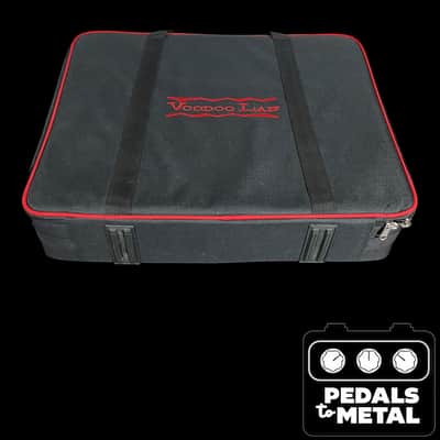 Voodoo Lab Dingbat Medium Pedalboard with Case 2010s - Black X16283 image 2