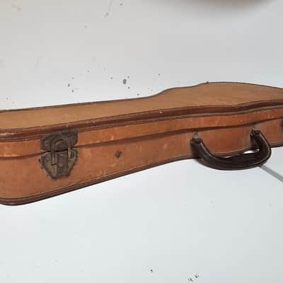 RARE Vintage 1930s GEIB (USA) Chicago Economo Ukulele Case image 5