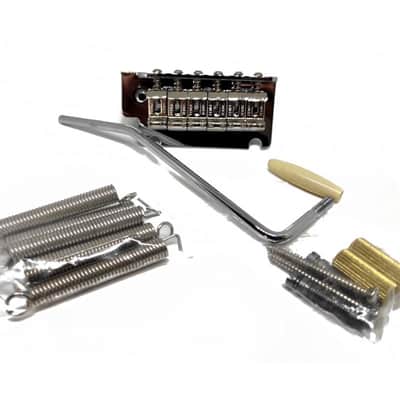 Fender® Deluxe Series Stratocaster Chrome Tremolo bridge assembly (two-point) 09 image 11