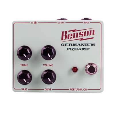 Benson Amps Germanium Preamp 2024 - Green image 1