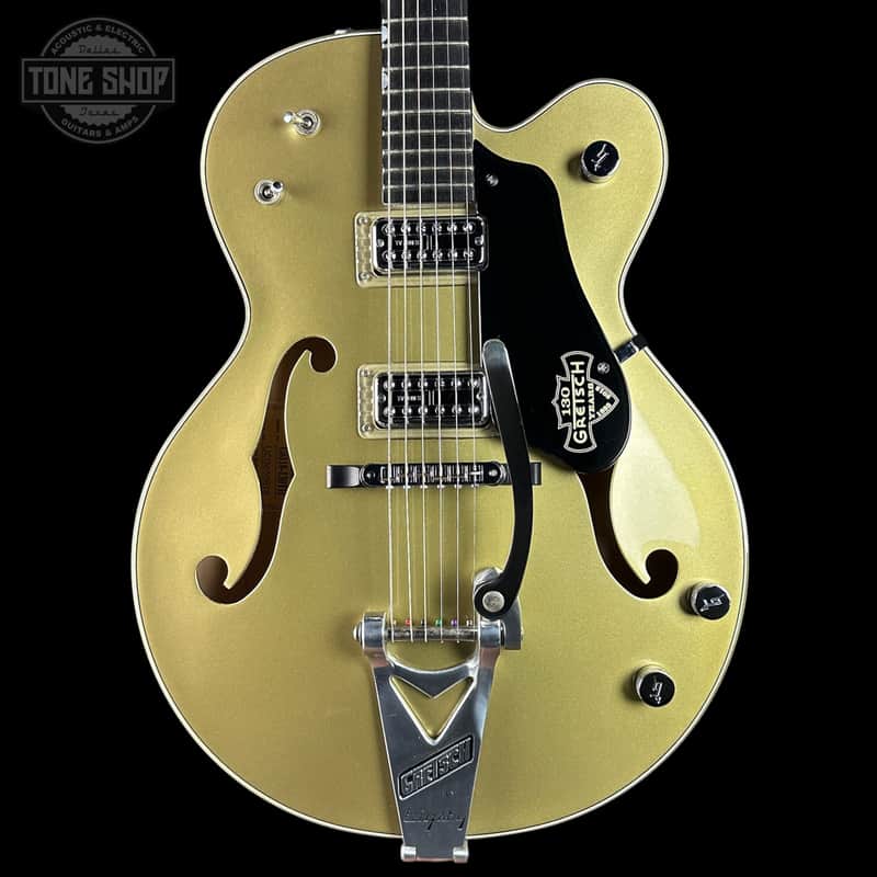 Used 2013 Gretsch Custom Shop Stephen Stern Masterbuilt 130 Anniversary Metallic Gold/Black w/Case TSU24198 image 1