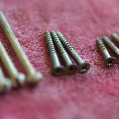 Vintage 1959 Gibson M-69 PAF Ring set w/ Screws & Springs Les Paul Custom, SG, Archtop image 8