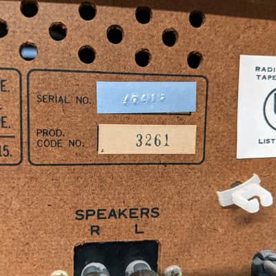 Ultra Rare Vintage Montgomery Ward Gen 6322 AM/FM Stereo Receiver System image 24