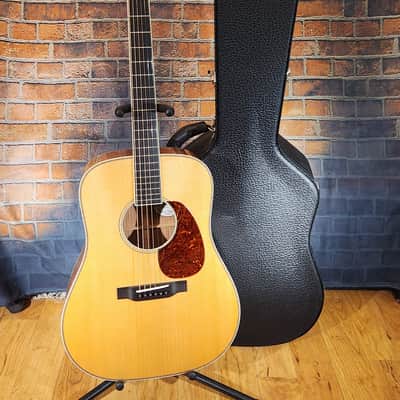 Bourgeois 2024 D Large Soundhole Dreadnought Acoustic Natural w/ OHSC image 1