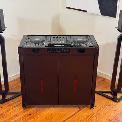 Apache DJ Controller Booth Speaker Mounts, CDJ Rack and Wheels image 16