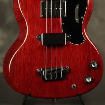 1965 Gibson EB-0 Bass Cherry wide nut width image 1