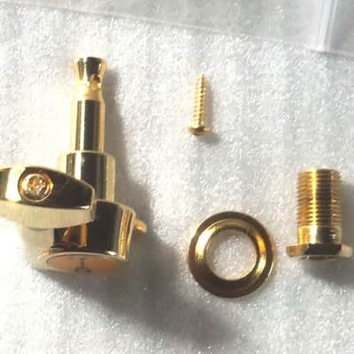 Charvel® Gold Logo Tuner~Single~10mm Peg Holes~Right Hand~Old Stock~Brand New image 3