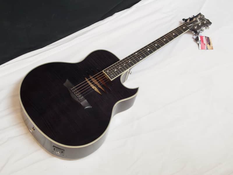 Dean MAKO TBK Dave Mustaine Transparent Black image 1