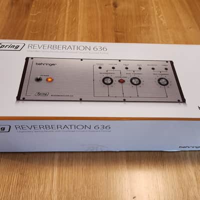 Behringer Spring Reverb 636 module 2024 - Metal image 4