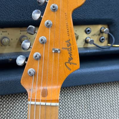 Fender American Vintage '57 Stratocaster 1998 - Black image 3