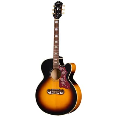Epiphone J200 Studio EC Vintage Sunburst image 2