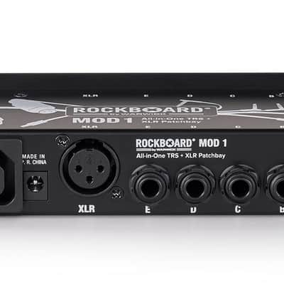 Rockboard MOD 1 V2 All in One Pedalboard Patchbay TRS + XLR w FAST n FREE Same Day Shipping image 3