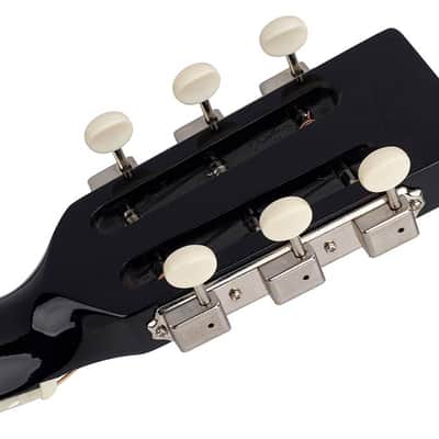 Richwood Heritage Series Parlor Guitar - HSP-55-GS - Silver Sparkle Metallic imagen 6