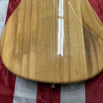 Handmade Bass Guitar Custom 2000’s Natural wood image 5