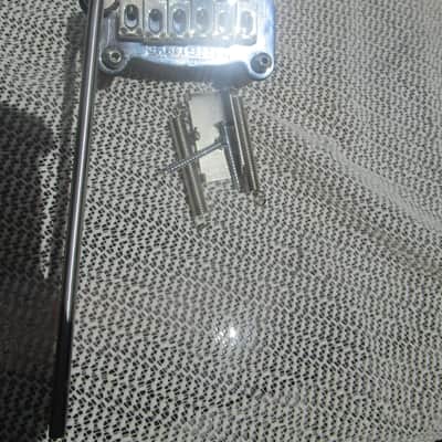 G&L DF ( Dual Fulcrum ) Tremolo Bridge , for Legacy, S500, , Tribute 2017 - chrome image 1
