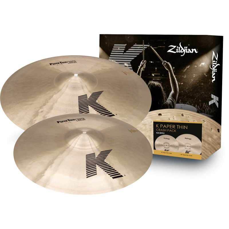 ZILDJIAN KZCRP01 Pack - Set K Paper Thin 18"-20" image 1