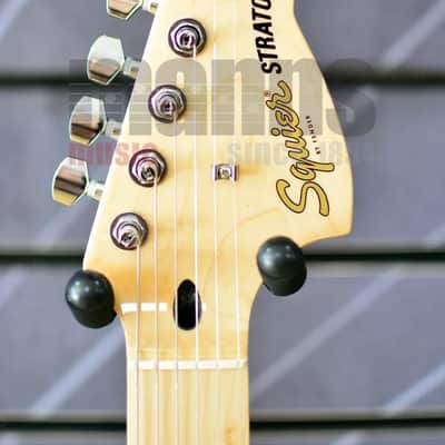 Fender Squier Affinity Series Stratocaster FMT HSS Black Burst Electric Guitar image 4