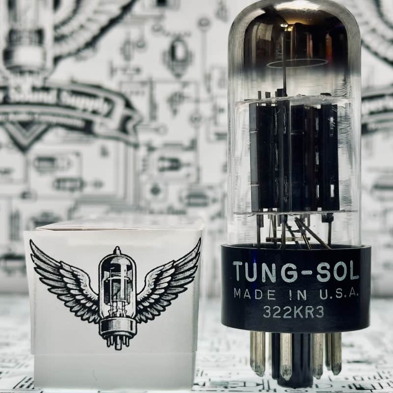 Tung-Sol 6SN7GTB Preamp Tube 1950s USA - Tested image 1