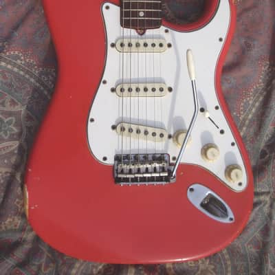 Fender Stratocaster 1966 - Fiesta Red image 2