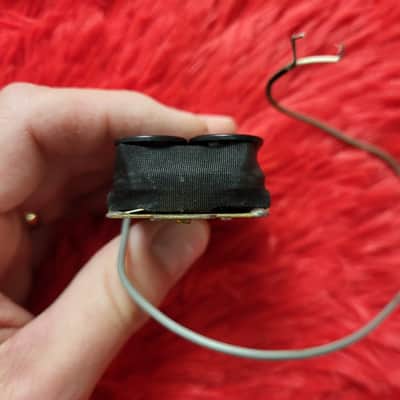 Gotoh (Goto) PAF Clone Pair - Used By Tokai, Burny, Fresher, etc...  1970's - 1980's - Double Black Bobbins - Double Gold Hex Pole - Made in Japan MIJ image 6