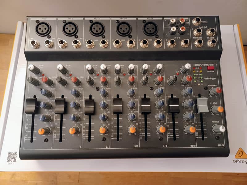 Behringer XENYX 1003B 10 Channel Analog Mixer 2023 - Grey image 1