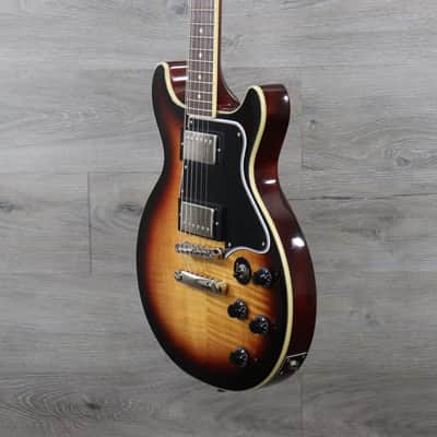 Epiphone Les Paul Special Double Cut Figured 2026 - Present Bourbon Burst With Premium Gig Bag! image 4