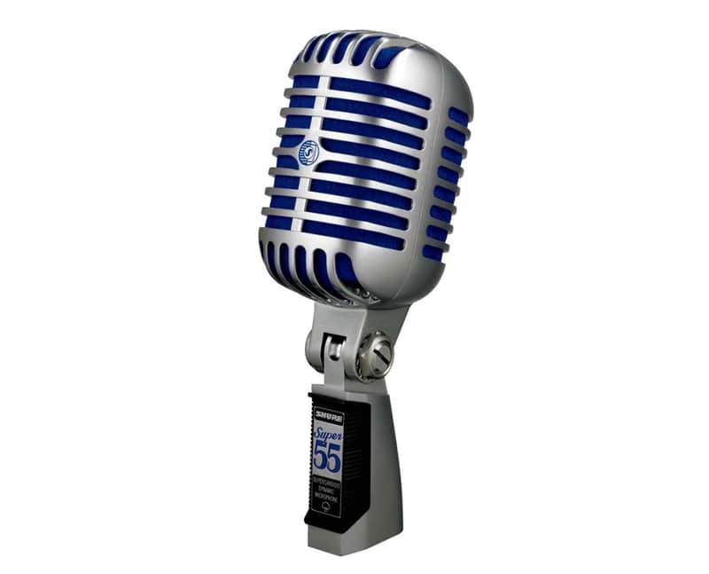 Shure Super 55 Deluxe Vocal Microphone with Vintage Design PROAUDIOSTAR image 1