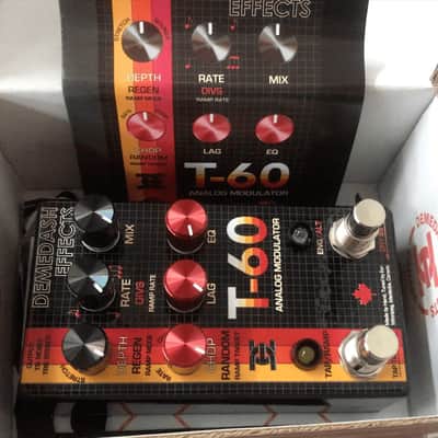 Demedash Effects T-60 Analog Modulator Chorus / Vibrato Pedal