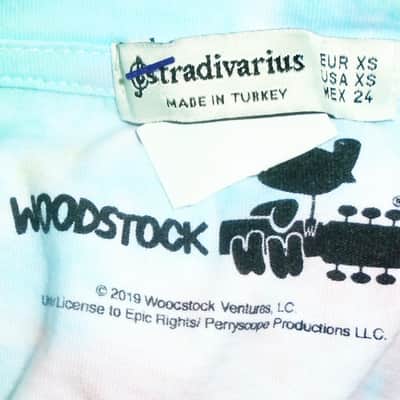 1969 summer of love woodstock memory xs tee - peace & love janis hendrix santana sly melanie who image 3