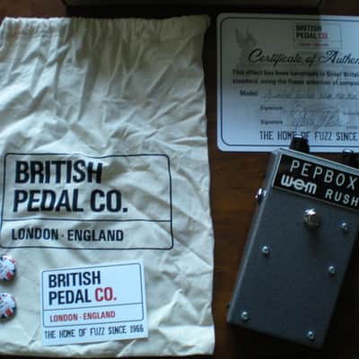 British Pedal Company WEM Pepbox Fuzz Reissue image 1