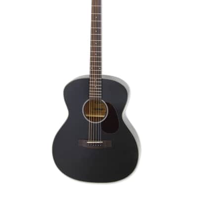 Immagine Aria 101 Matte Black OM Orchestra Model, New - 1