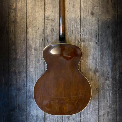 1965 Epiphone E422T Century Sunburst with hard shell case image 4