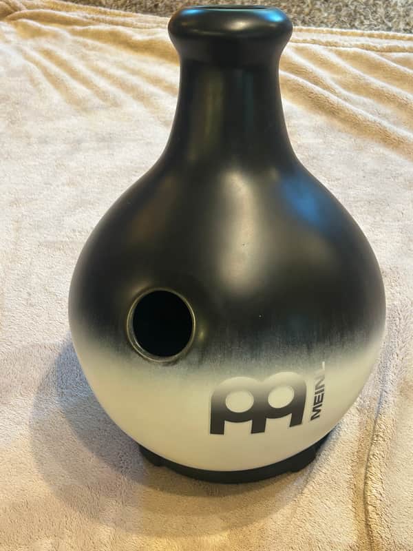 Meinl Fiberglass Liquid Ibo Drum Black/White 2010s image 1